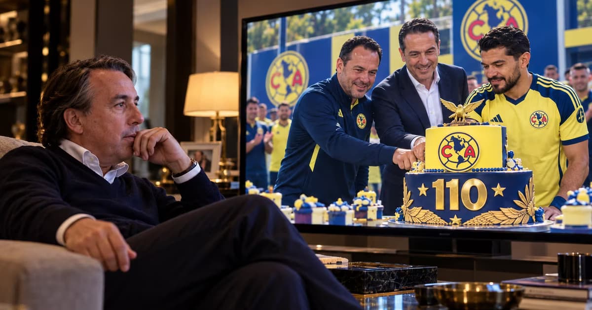 Emilio Azcárraga fue el gran ausente en el 110 aniversario del América y hay una explicación