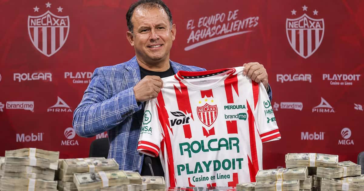 Juan Reynoso llega a Necaxa como nuevo DT y sería uno de los mejor pagados de la Liga MX