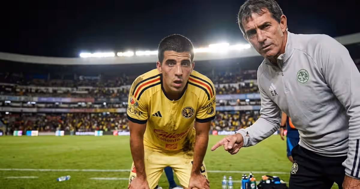 Alejandro Cárdenas terminó visiblemente desgastado durante el partido ante León.