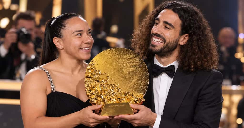 Charlyn Corral revivió la broma que le hizo a Cucurella en la Gala del Balón de Oro