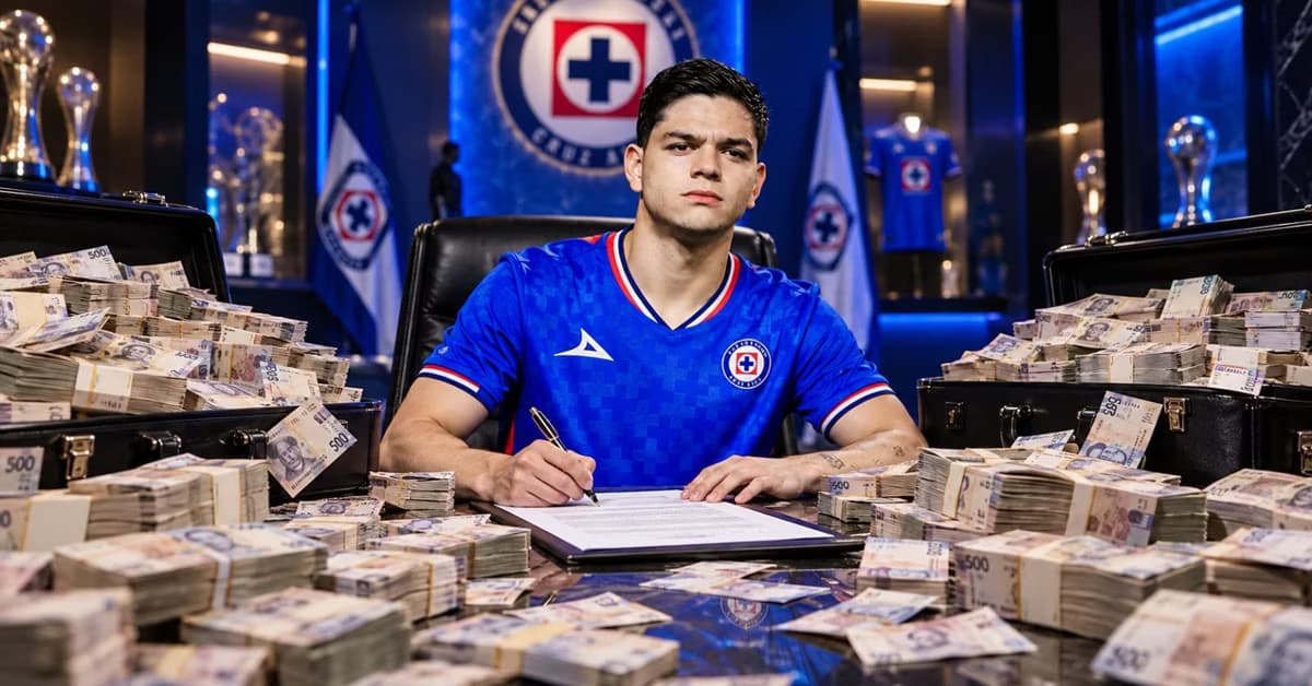 Cruz Azul renovó a Amaury García y ahora su precio se acerca al de Erik Lira