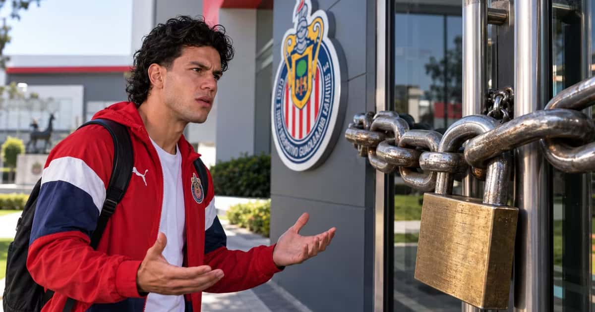 Cade Cowell lejos de Chivas