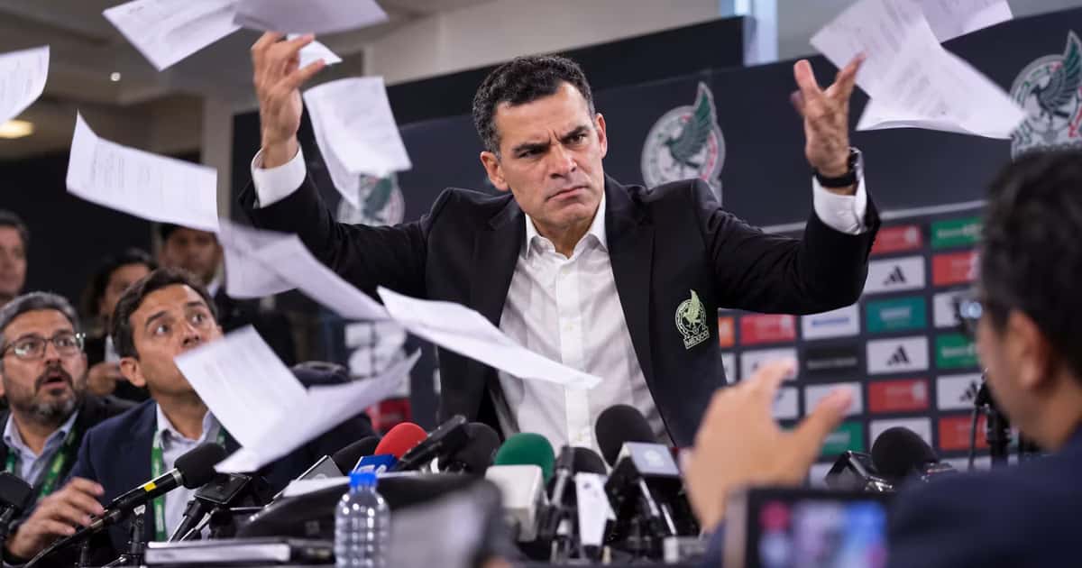 Rafa Márquez en rueda de prensa