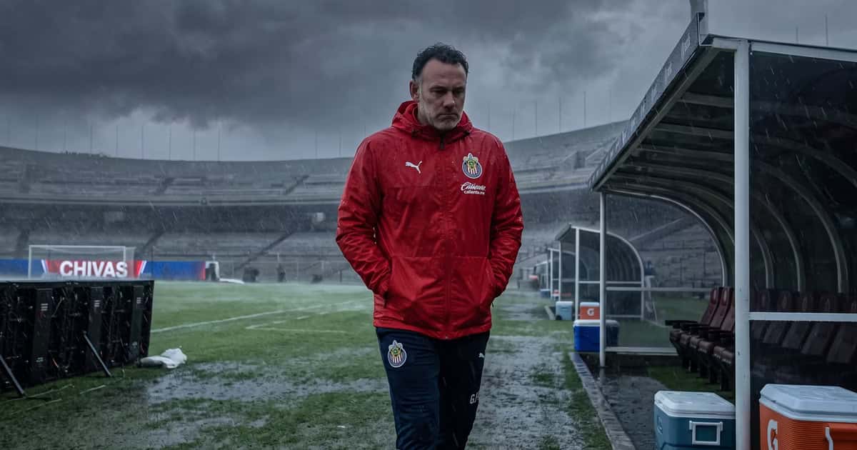 Fuerte lluvia previo el partido entre Chivas y Xolos suspendió el cotejo momentáneamente
