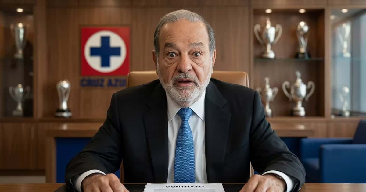 Carlos Slim analiza invertir 200 millones de dólares en Cruz Azul, pero la Cooperativa exige mantener el control mientras avanza el proyecto del nuevo estadio.