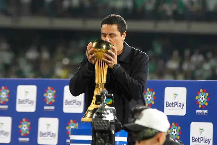 Efraín Juárez logró ganar un doblete en Atlético Nacional de Colombia