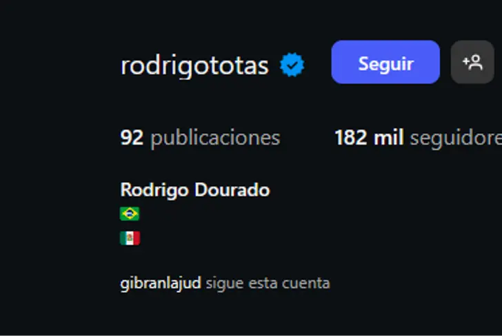 En su bio ya no figura que juega en Atlético San Luis.