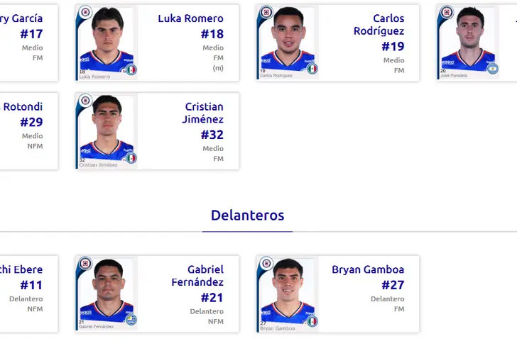 Bryan Gamboa ha sido registrado con Cruz Azul para el Clausura 2026