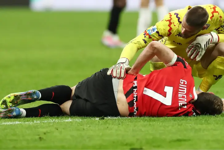 Giménez se perderá gran parte de la temporada tras sufrir una lesión en el tobillo