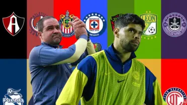 André Jardine y Néstor Araujo/Foto D10.