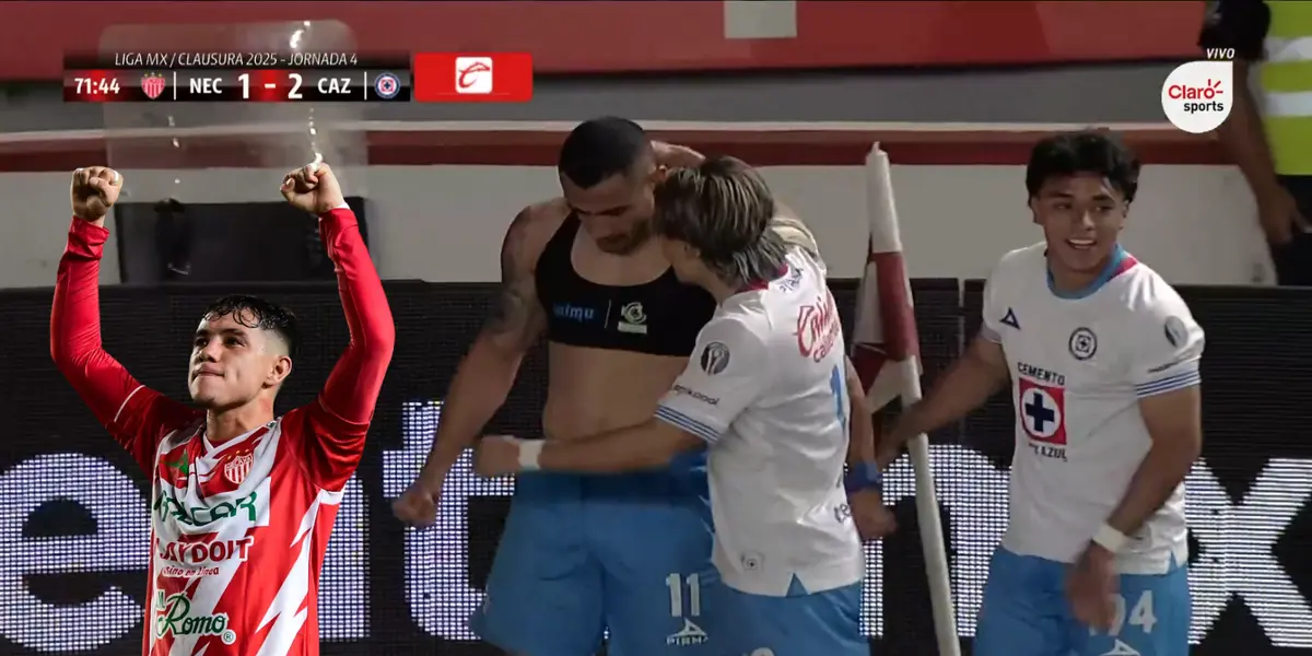 Captura de Claro Sports del gol de GG