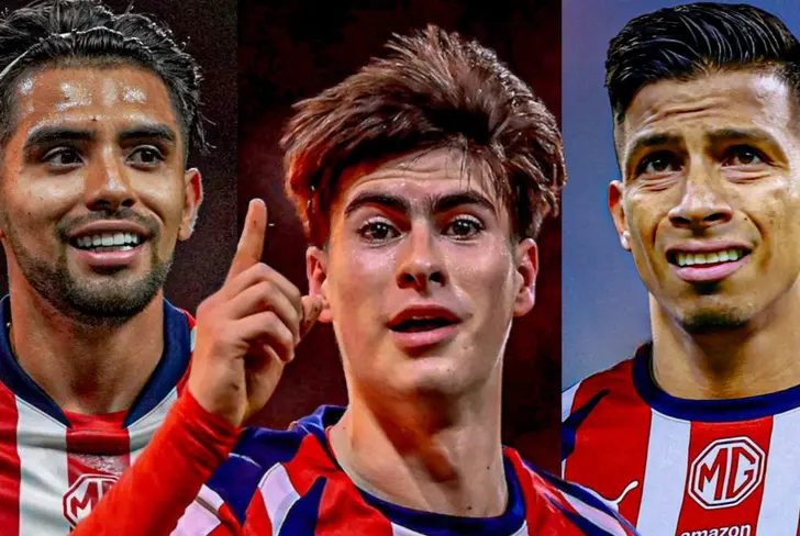 Con las llegadas de Marín y Sepúlveda más la actualidad de González, Chivas tiene una delantera de ensueño.