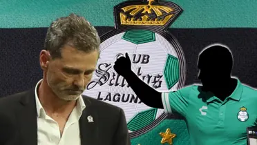 Diego Cocca junto a DT incógnito de Santos Laguna / FOTO FORBES