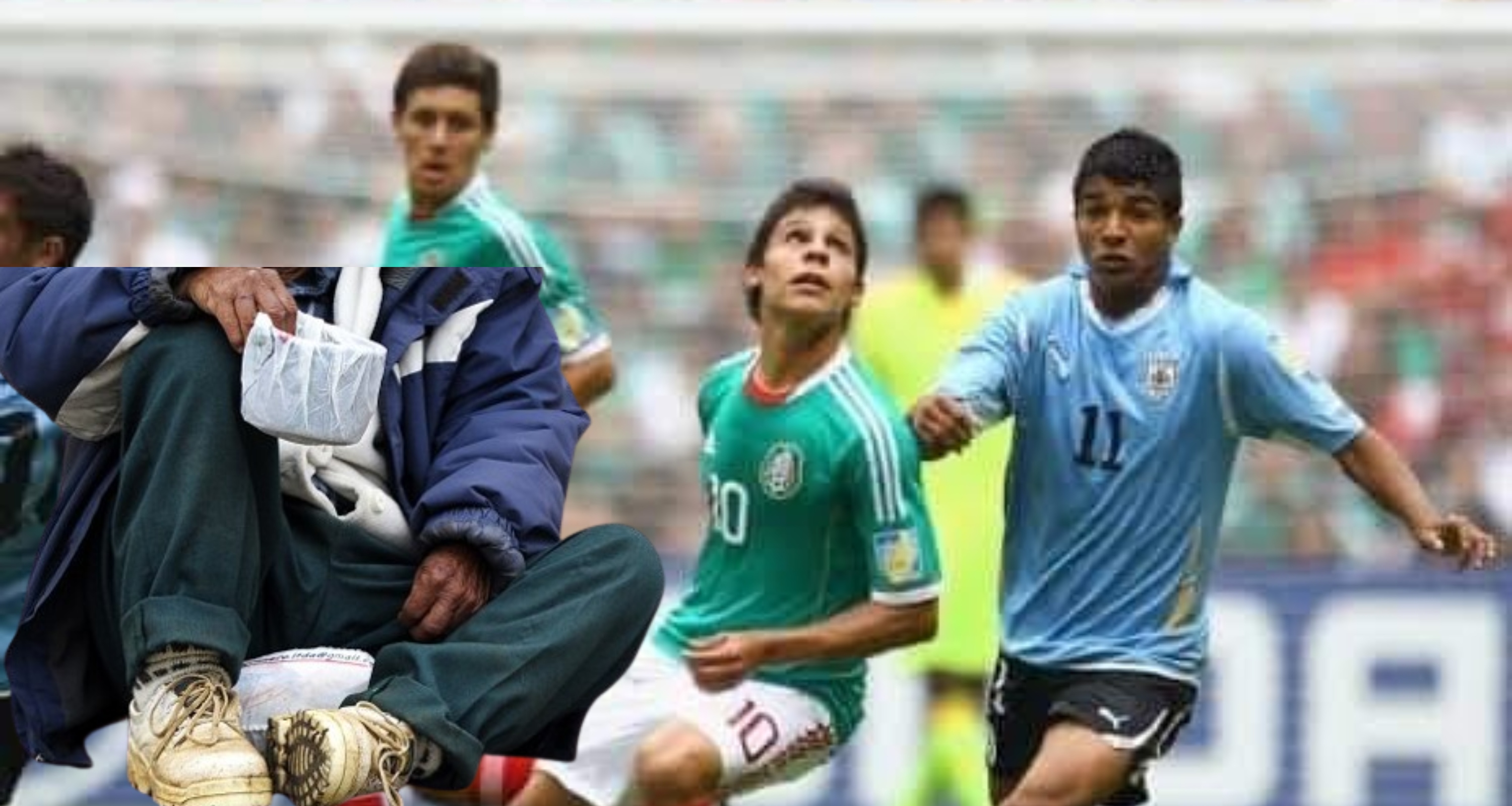 Estuvo en el México Uruguay donde el Tri fue campeón, hoy vaga por las calles