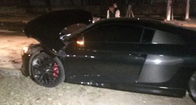 Así quedó el Audi R8 de Alan Pulido tras el lamentable accidente automovilístico