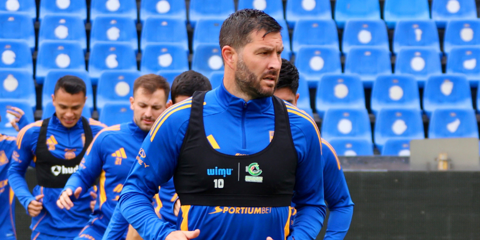 Gignac en entreno. Foto: Tigres