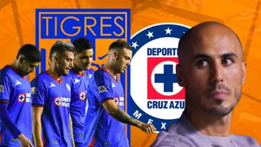 Guido Pizarro junto a futbolistas de Cruz Azul / FOTO GETTY IMAGES