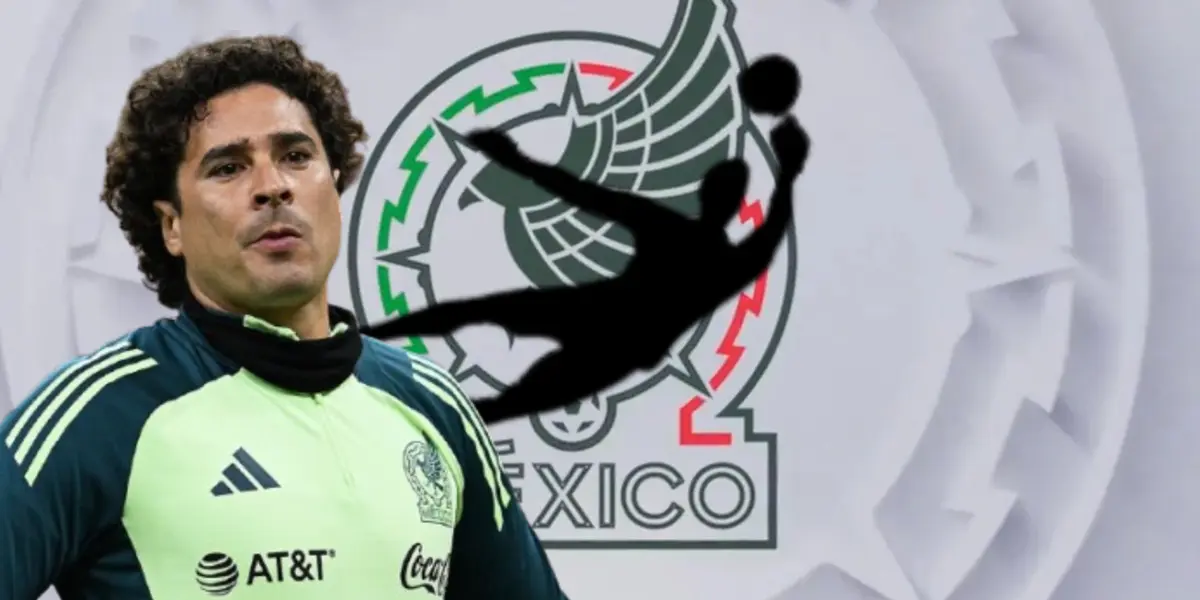 Guillermo Ochoa junto a portero incógnito / FOTO FOX DEPORTES