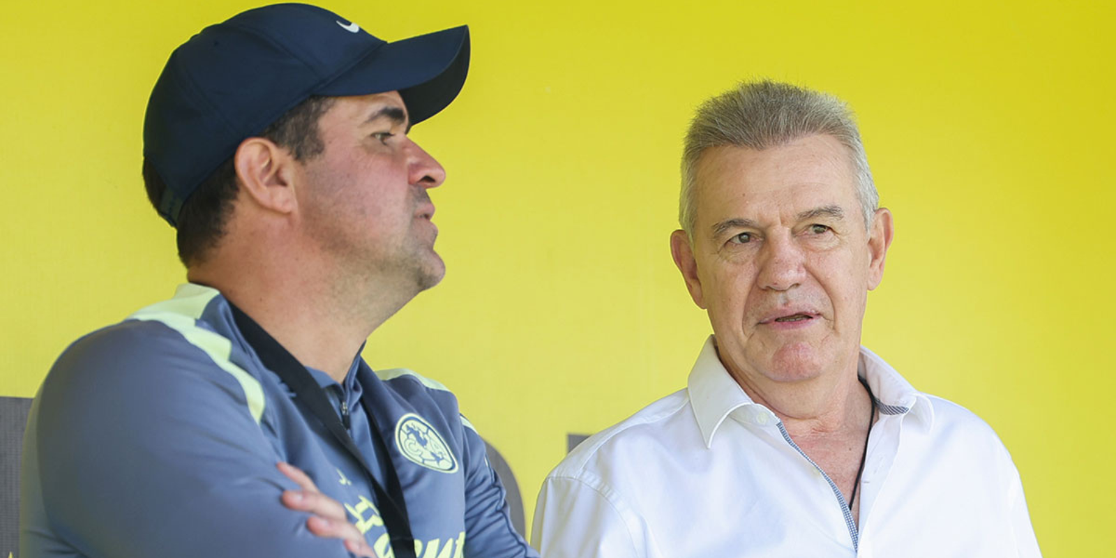 Jardine y Aguirre en Coapa. Foto: Selección Mexicana