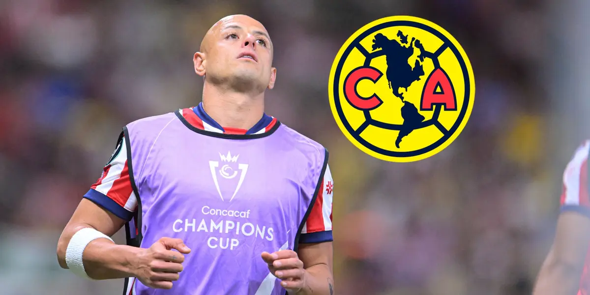 (VIDEO) Desde que regresó a Chivas y no ha ganado nada, pero así celebró Chicharito Hernández el gol al América