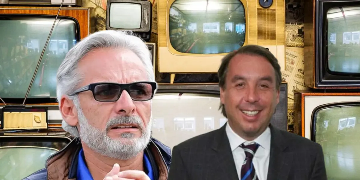 Jesús Martínez y Emilio Azcárraga/Foto TN.