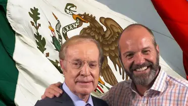 José Ramón Fernández junto a Luis García/ Foto México Desconocido.