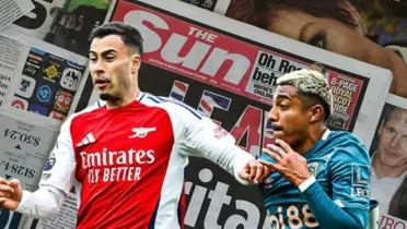 Julián Araujo en el Arsenal vs Bournemouth / FOTO X