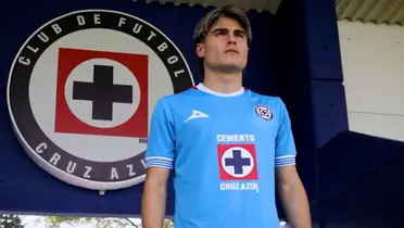 Luka Romero presentado. Foto: Cruz Azul