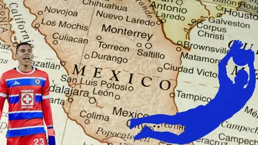 Mapa tomado de Canva, con Mier al frente