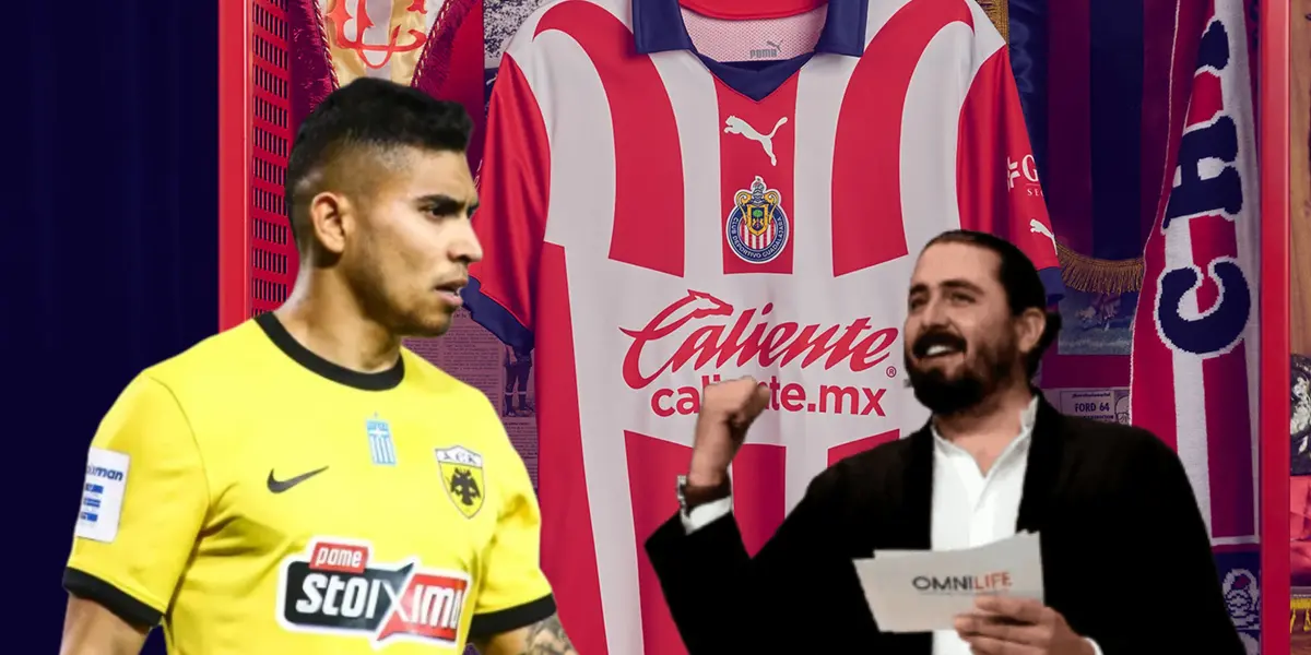Orbelín Pineda y Amaury Vergara sonriendo/Foto Chivas.