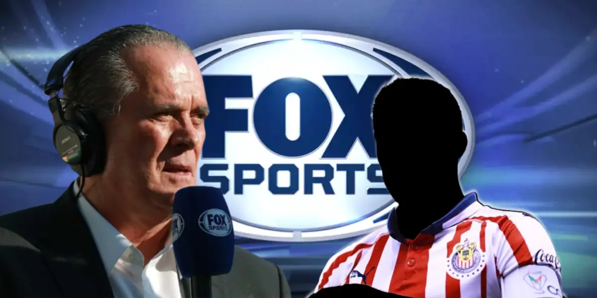 Raúl Orvañanos junto a futbolista incógnito de Chivas / FOTO FACEBOOK