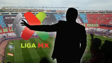 Silueta de Francisco Vílchez y Estadio Vicente Calderón/ Foto Libertad Digital.
