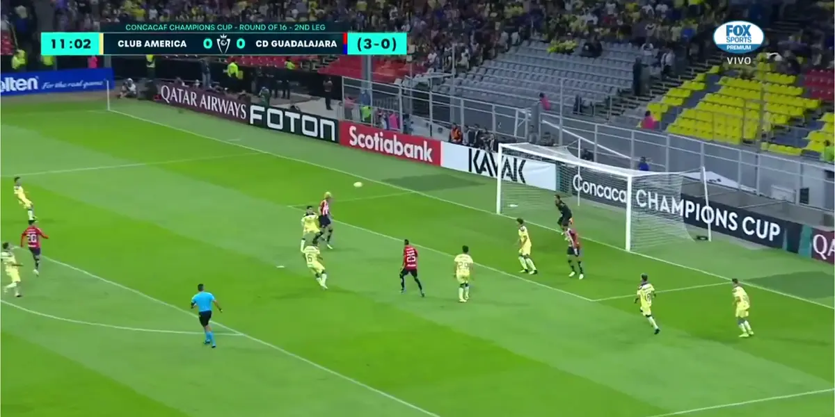 Ya se abrió el marcador en la cancha del Estadio Azteca.