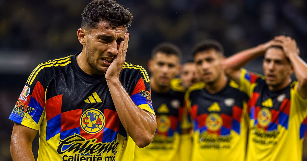 Sebastián Cáceres presenta una fractura en su pómulo y es duda para el América 