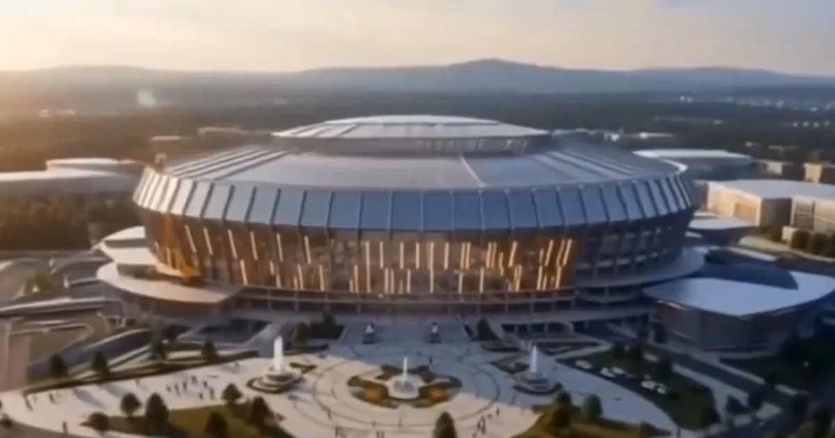 Diseño preliminar del nuevo estadio de Cruz Azul