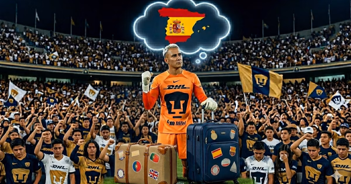 Keylor Navas podría dejar Pumas mientras Rayados busca portero con experiencia