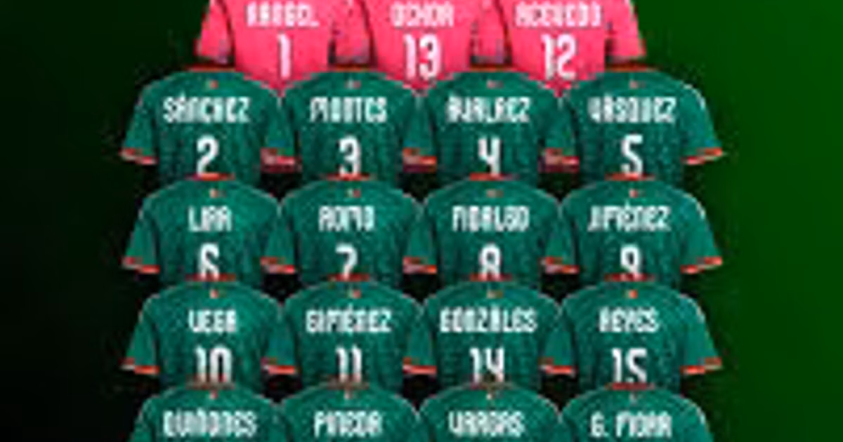 Lista de convocados de México 