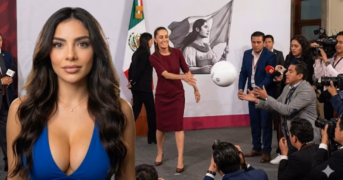 Claudia Sheinbaum provocó la caída de una periodista en La Mañanera previo al Mundial 2026