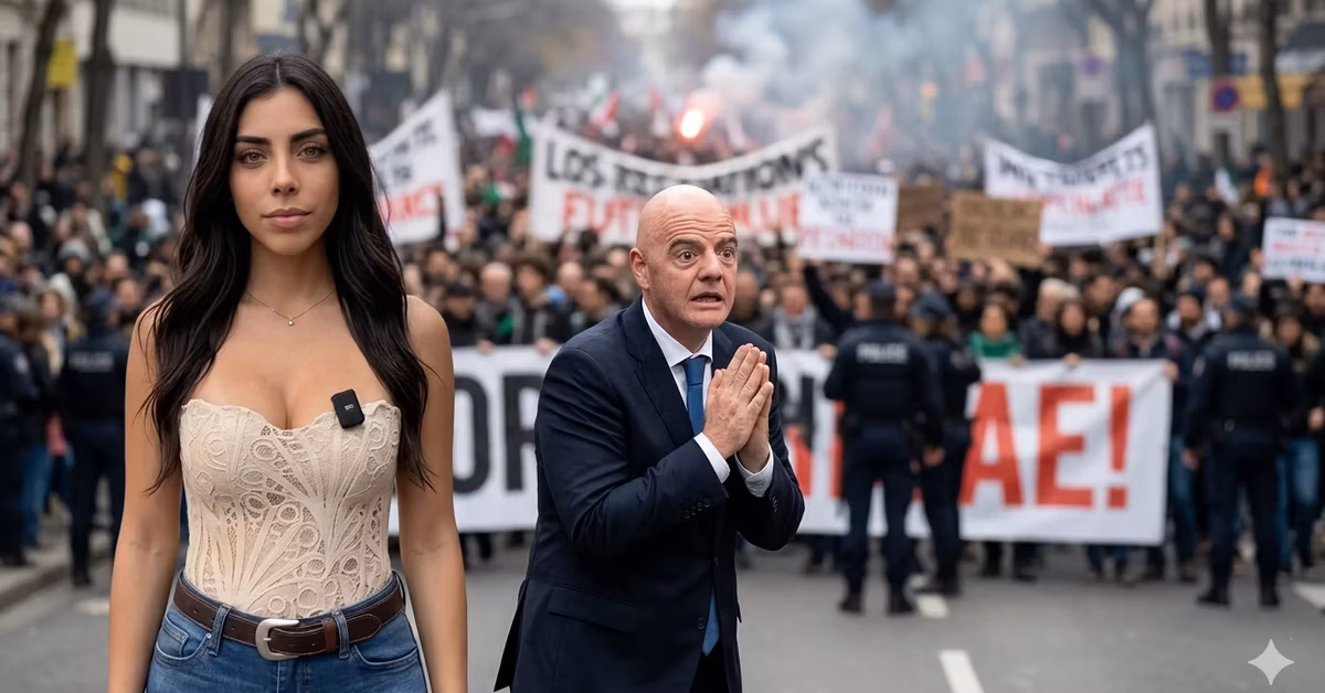 México es un caos por las protestas por el Mundial y la respuesta de Gianni Infantino sorprendió a todos