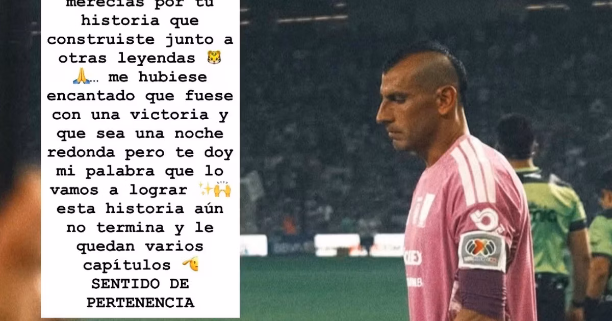 El mensaje de Fernando Gorriarán para Nahuel Guzmán